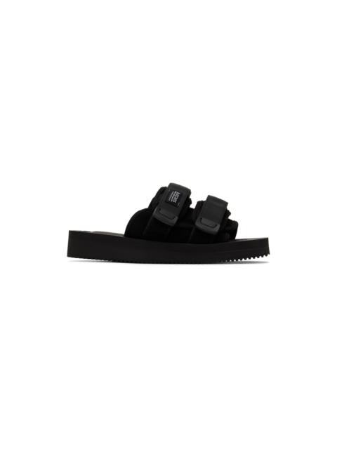 Suicoke Black MOTO-VS Sandals