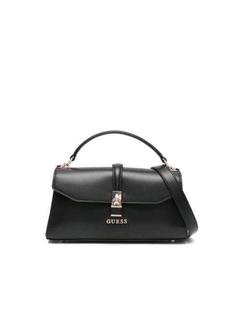 GUESS USA mini Queensland lock-accent tote bag