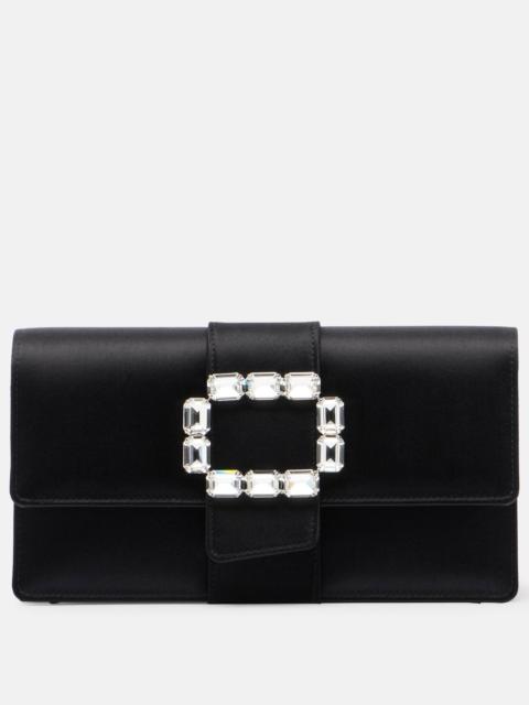 Manolo Blahnik Maycapjou satin clutch