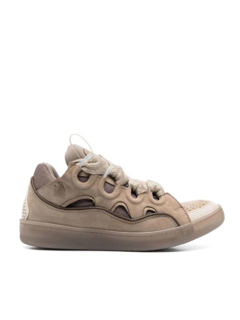 Lanvin BNWT SS23 LANVIN CURB SNEAKERS TAUPE 44 | calif | REVERSIBLE