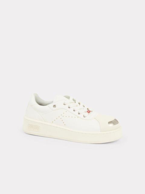 スニーカー KENZO White Leather Kenzo Hoops Sneakers 19549439_44720697_600.jpg