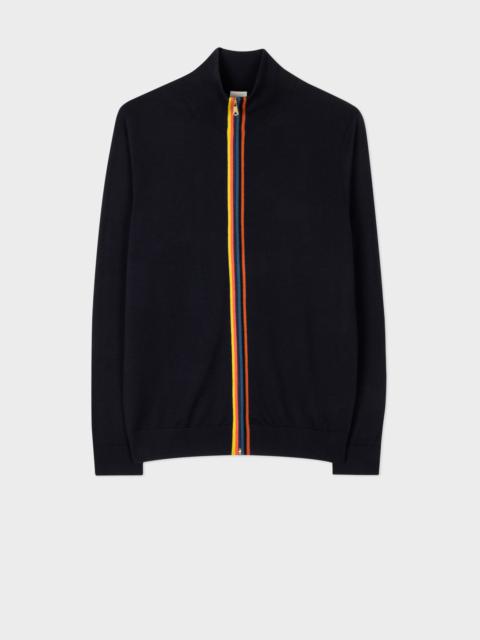 Paul Smith Washable Wool 'Artist Stripe' Cardigan