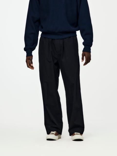 TROW DRAWSTRING WAIST PANTS (BLACK)
