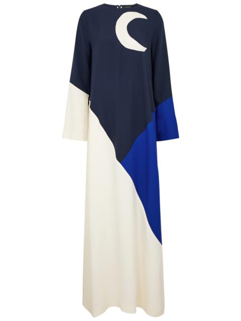 Taller Marmo Nubian colour-blocked maxi dress