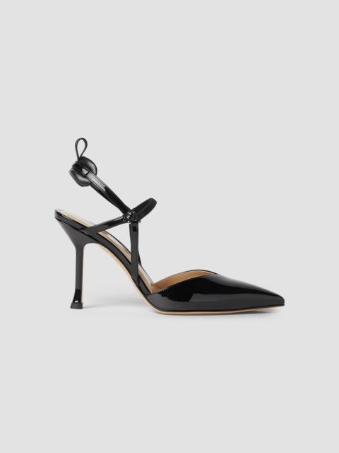 FENDI Women's Very Colibri 95MM Patent Leather Slingback Pumps - Nero