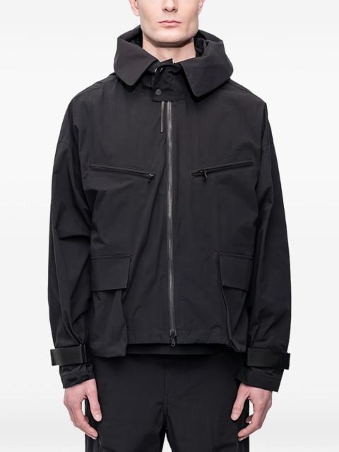 The Viridi-anne hooded zip-up jacket