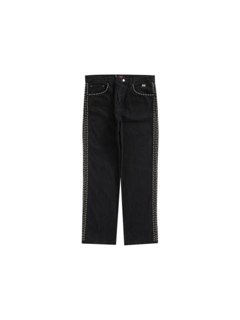 Supreme Supreme B.B. Simon Studded Regular Jean Black