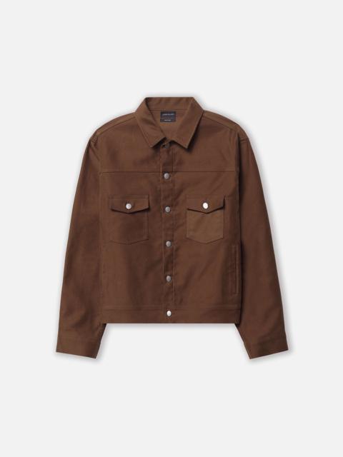 John Elliott RYDER OVERSIZED MOLESKIN JACKET