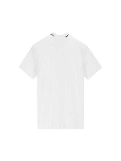 Nike NRG Nocta Mock Neck Short-Sleeve Top 'White'