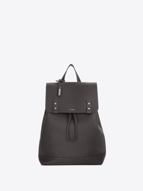 SAINT LAURENT sac de jour backpack in grained leather