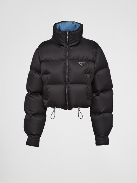 Prada Re-Nylon cropped down jacket
