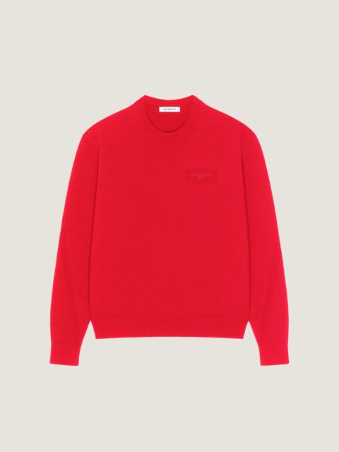 Givenchy COUTURE SEAM SWEATER IN WOOL AND CASHMERE