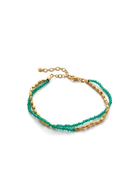 MONICA VINADER Mini Nugget Gemstone Beaded Bracelet