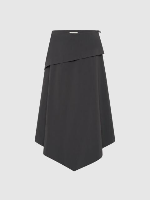 ST. AGNI Detachable Belt Asymm Skirt - Iron Glaze