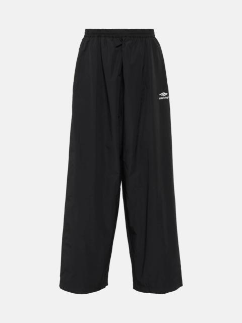 BALENCIAGA 3B Sports Icon poplin track pants