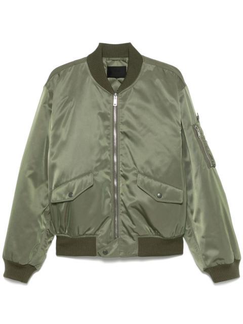 Triangle-logo Bomber Jacket