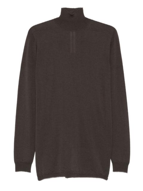 Rick Owens high-neck wool sweater
