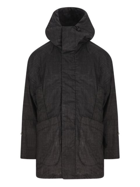 Massimo Osti Studio hooded patch-pocket jacket