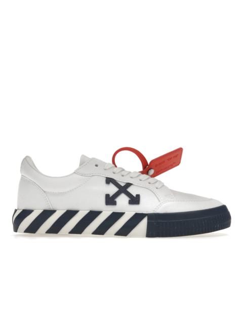 OFF-WHITE Vulcanized Low White Blue Canvas