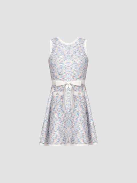 Shoshanna Women's Coco Tweed Minidress - Candy Multi Optic