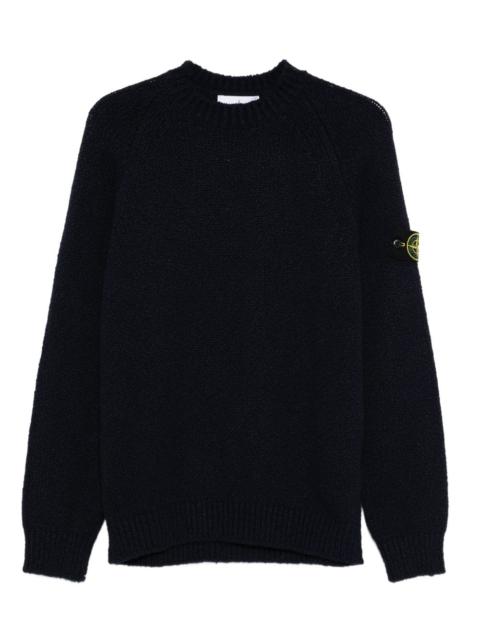 crew-neck wool sweater