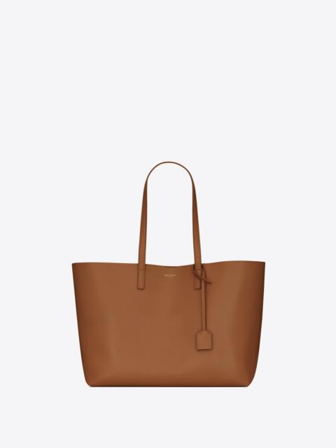 SAINT LAURENT shopping bag saint laurent e/w in supple leather