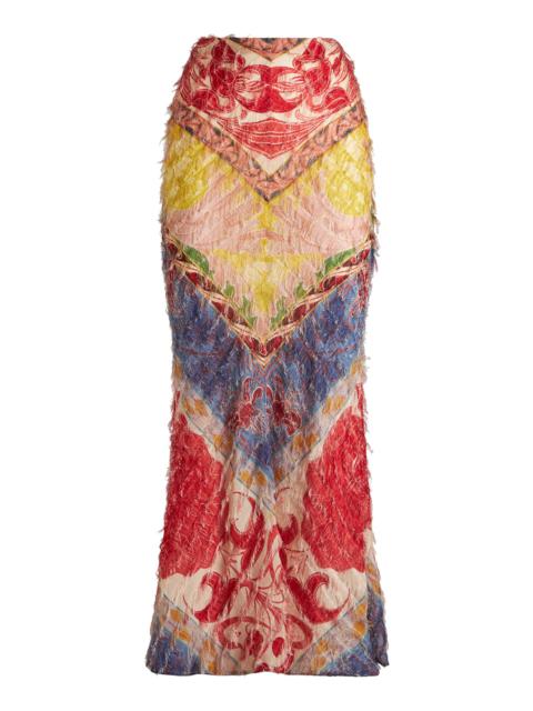 Printed Maxi Skirt multi