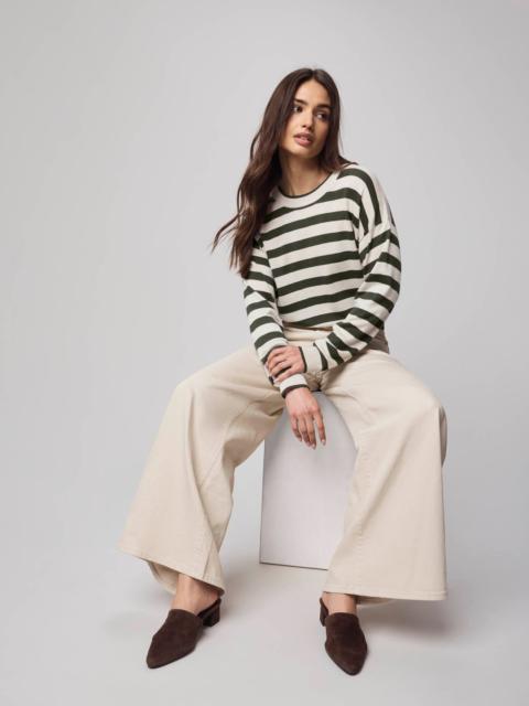 Splendid Georgie Cashblend Stripe Pullover Sweater