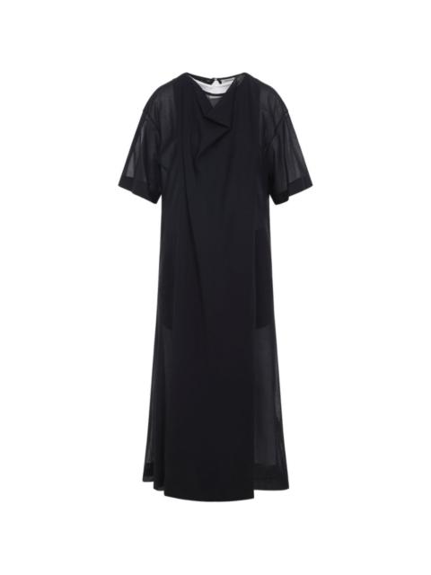 Carven draped midi dress