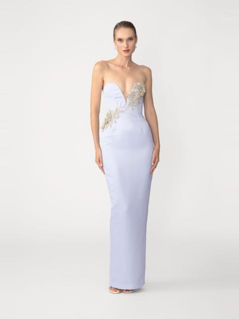 SAU LEE LUNA SATIN GOWN