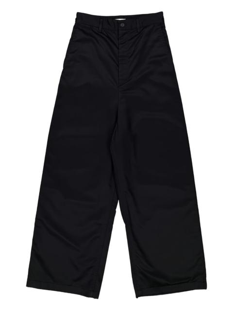 BALENCIAGA low-crotch wide-leg trousers