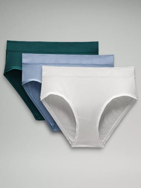 lululemon UnderEase High-Rise Bikini Underwear *3 Pack
