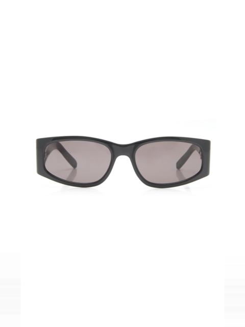 Square Acetate Sunglasses black