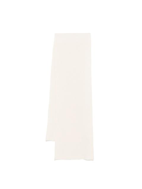 JOSEPH ribbed-knit scarf
