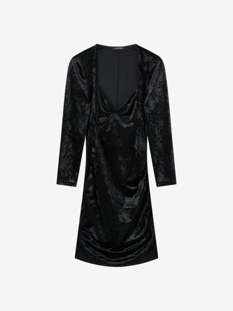 Isabel Marant GOJI VELVET MINI DRESS