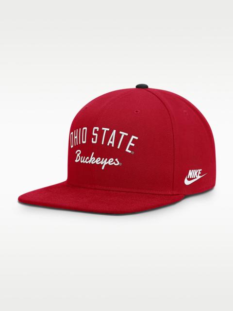 Nike Ohio State Legacy Pro Men's Nike Dri-FIT College Adjustable Hat