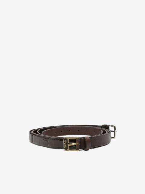 MAGLIANO Punk croc-effect leather belt