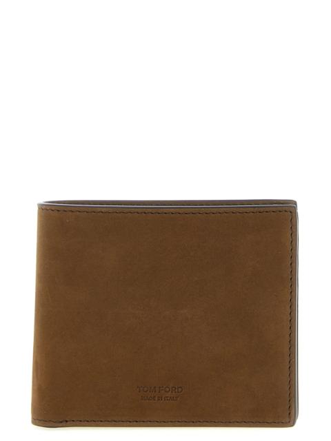 Nubuck leather wallet