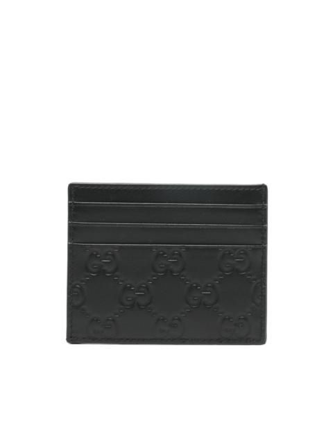 GG-embossed card holder