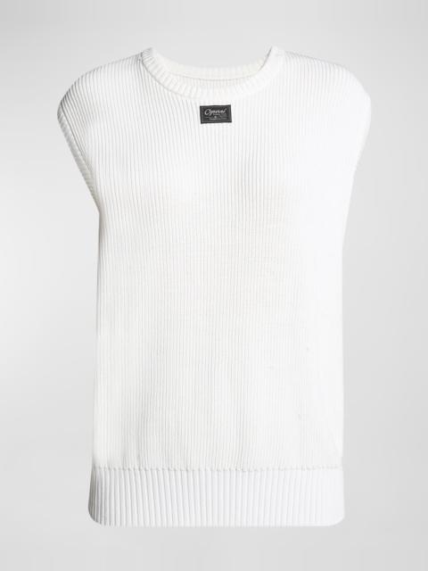 Knitted Sleeveless Top