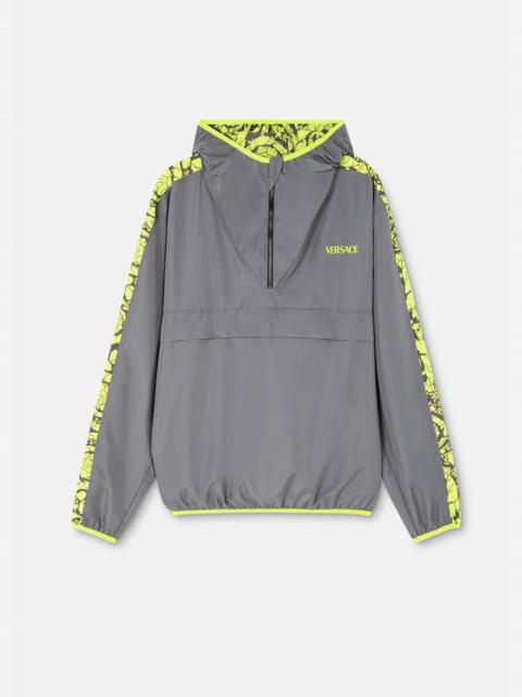 Barocco Silhouette Gym Track Jacket