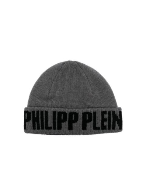 PHILIPP PLEIN Philipp Plein jacquard beanie