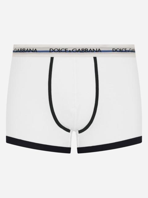 Dolce & Gabbana Cotton piqué boxers