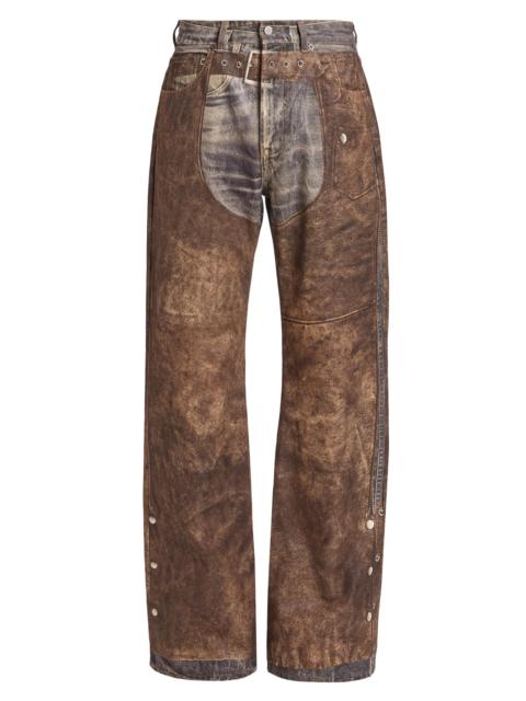 Acne Studios PRINTED JEANS