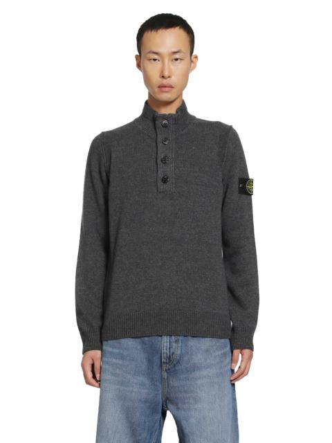 Stone Island 5100040 Lambswool Half-zip Jumper