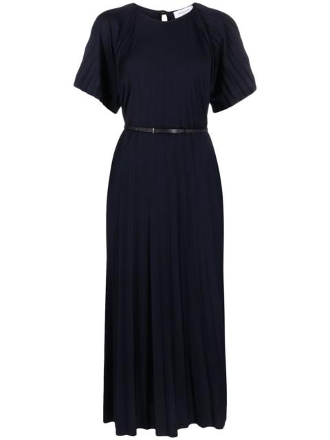 FABIANA FILIPPI pleated belted midi dress