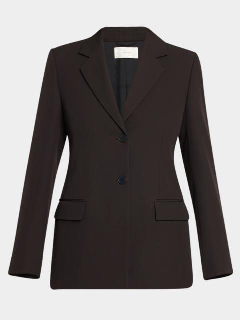 The Row Harlee Single-Breasted Jacket