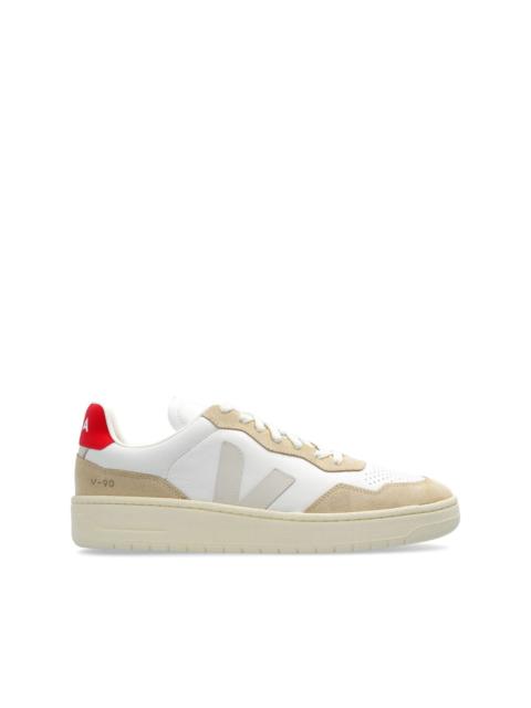 VEJA V-90 leather sneakers