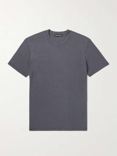 Lyocell and Cotton-Blend Jersey T-Shirt