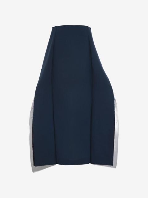A.W.A.K.E. MODE high-waisted panelled maxi skirt